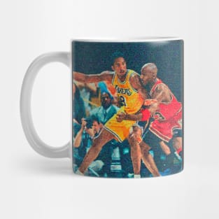 Pixeled Basketball Legends Mug